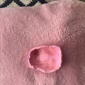 Pink Handmade Clay Trinket Dish